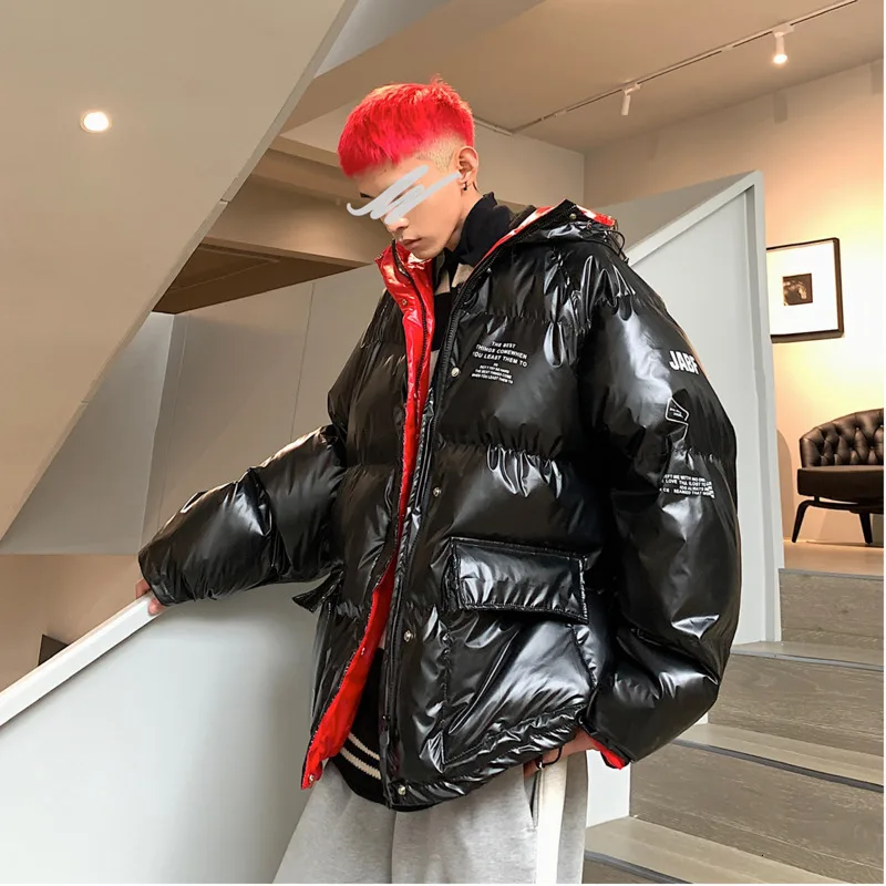 2019 зимняя новая трендовая свободная Толстая хлопковая куртка с капюшоном модная