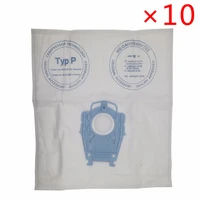 10pcslot good quality vacuum cleaner microfleece type p filter dust bag for bosch hoover hygienic professional bsg80000 468264
