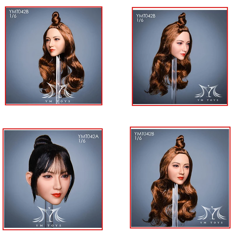 В наличии YMTOYS 1/6 YMT042 Жуи/YMT041 верескового цвета азиатские Красота женский манекен