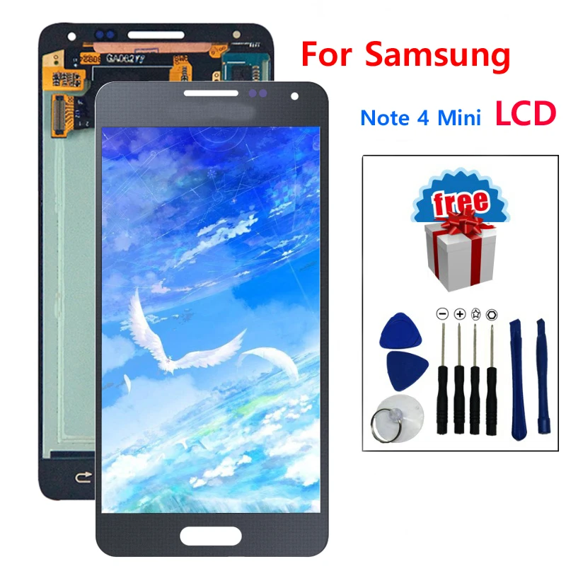 100% протестированный сменный ЖК дисплей для Samsung Note 4 Mini Alpha G850 G850F G850M G850K дигитайзер