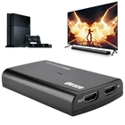 Карта видеозахвата Ezcap 266, USB 3,0, 1080P, для игр, трансляции видео, аудио, преобразователь, микрофон в HD, для XBOX PS4