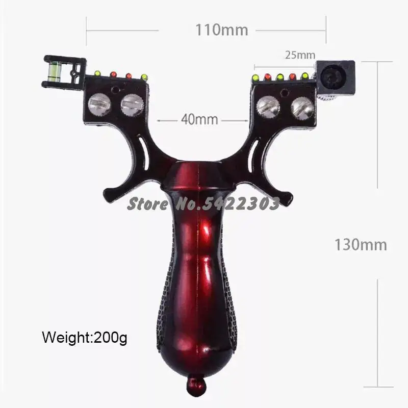 

Professional Rubber Band Slingshot High Precision Fast Bow Infrared Laser Catapult Adults Outdoor Hunting Traditional Shooting