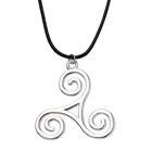 Оптовая продажа Новое поступление подростковое ожерелье с волком простое кожаное ожерелье с символом популярная бесплатная доставка праздничные подарки для детей мужчин женщин