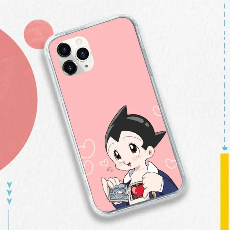 

Astro Boy retro japanese anime high quality Phone Case funda for iPhone 11 12 pro XS MAX 8 7 6 6S Plus X 5S SE 2020 XR
