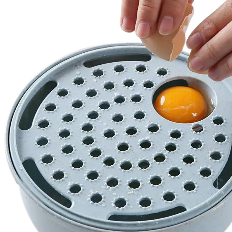 Мандолина овощи фрукты ломтерезки и резак с яичный разделитель дуршлаг моркови