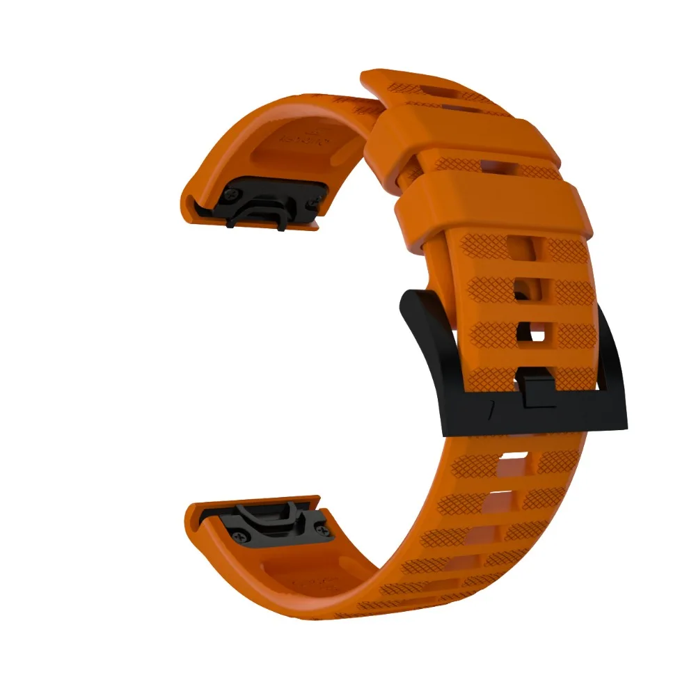 22 мм ремешок для часов Garmin Fenix 6& 6 Pro/5 Plus/Forerunner 945 935 S60 быстросъемный спортивный силиконовый ремешок для часов браслет
