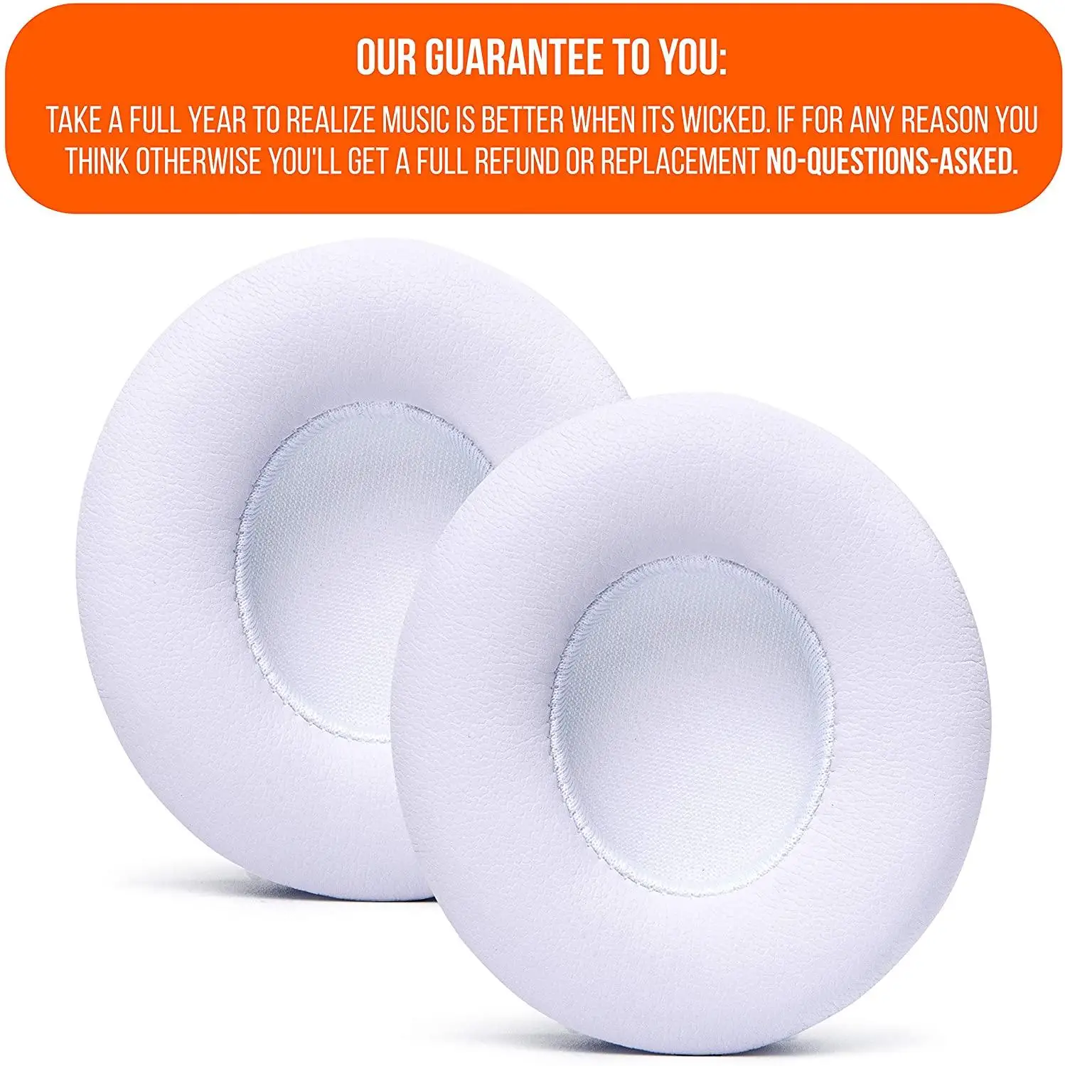 

Beats Replacement Earpads - Compatible with Solo 2.0/3.0 Wireless On Ear Headphones by Dr. DRE ONLY (Does NOT FIT Solo 2.0 Wired