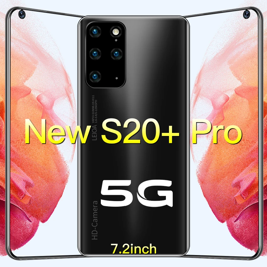 Глобальная версия смартфона Galay S20 + Pro 7 2 дюймов разблокировать Phone4G 5G | Отзывы и видеообзор