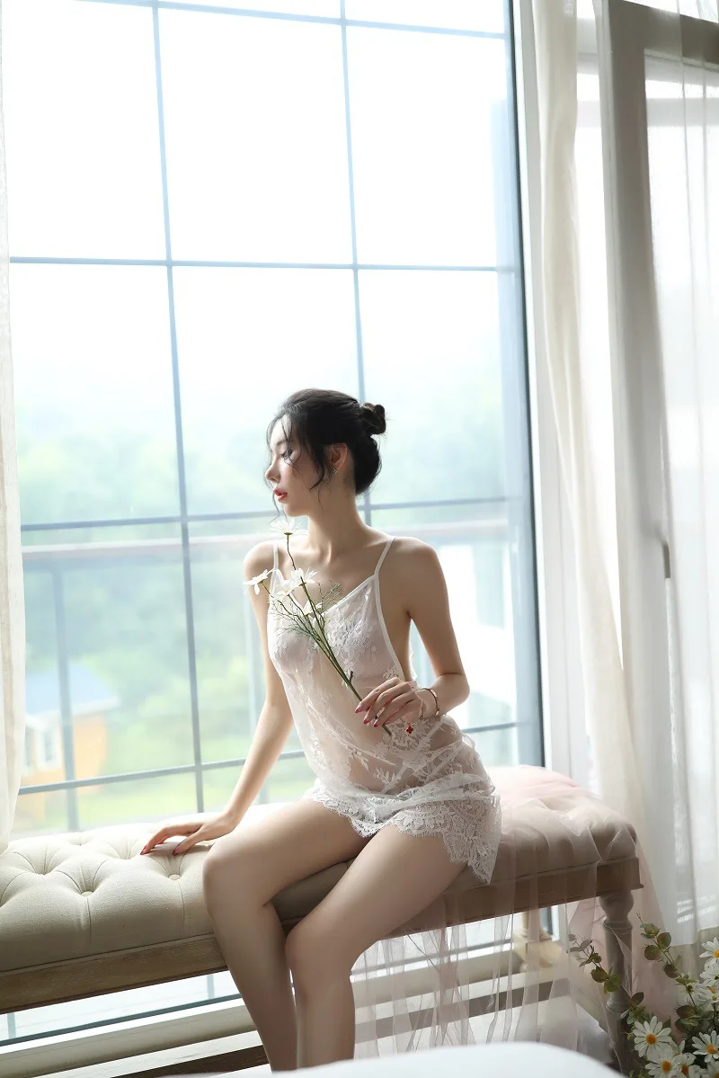 Новинка 2019 женское сексуальное нижнее белье прозрачное с глубоким V-образным