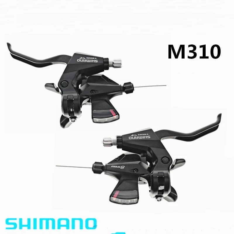 Shimano SL-M310 8-speed 24S тормоз/рычаг переключения передач набор черный |