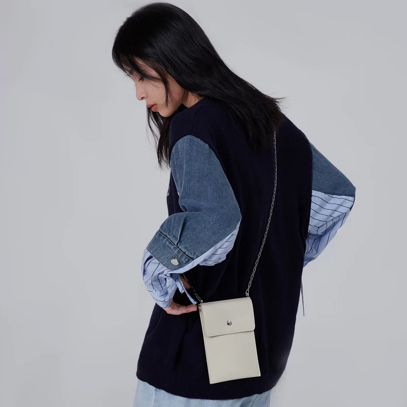 

Women's Knit Patchwork Fake Two-Piece Tops 2020 Autumn Fashion Long Sleeve Shirt Female Casual Oversize O Neck Pullovers Sweater