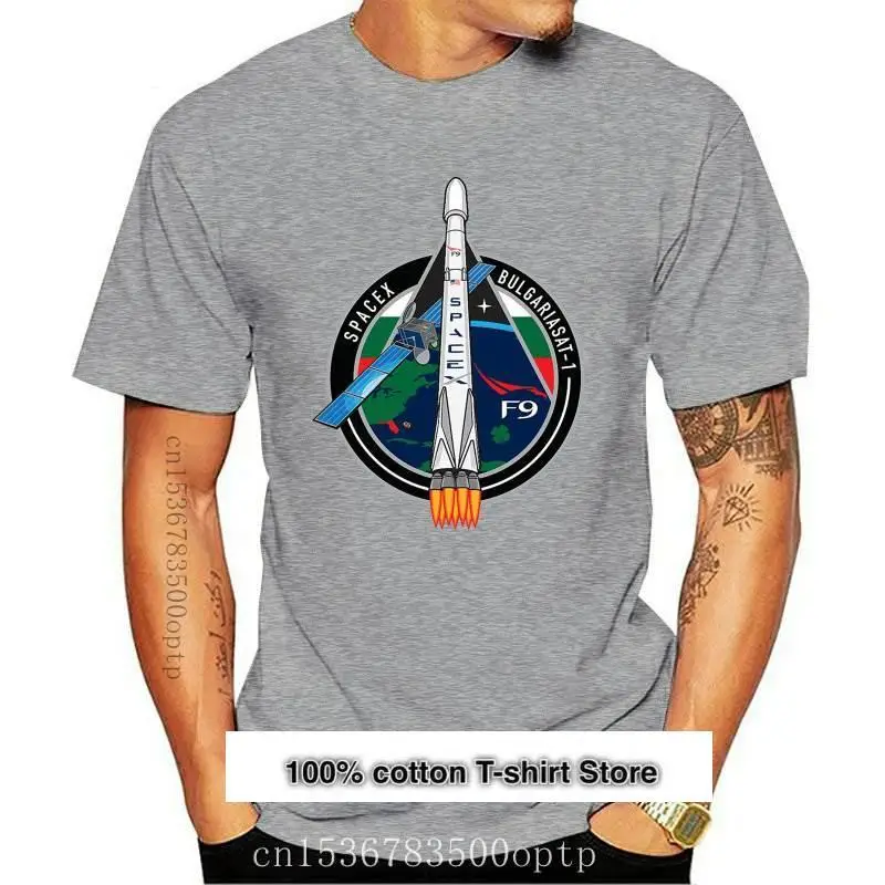 

Cuello redondo SLC 40 FALCON 9 ABS SPACEX para hombre, novedad de verano, 2021