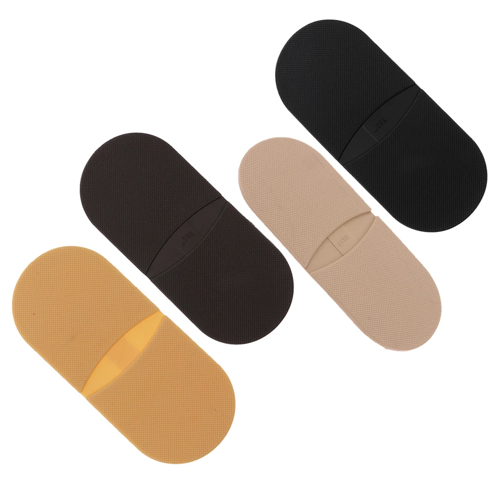 Пара резиновых клеевых вставок на каблуках ремонт подошвы обуви