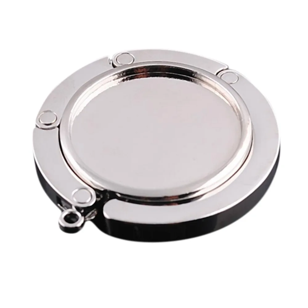 Gancho de aleaci&oacute;n de cristal plegable para bolso, colgador de mesa, accesorios &uacute;nicos, 1 ud.-4