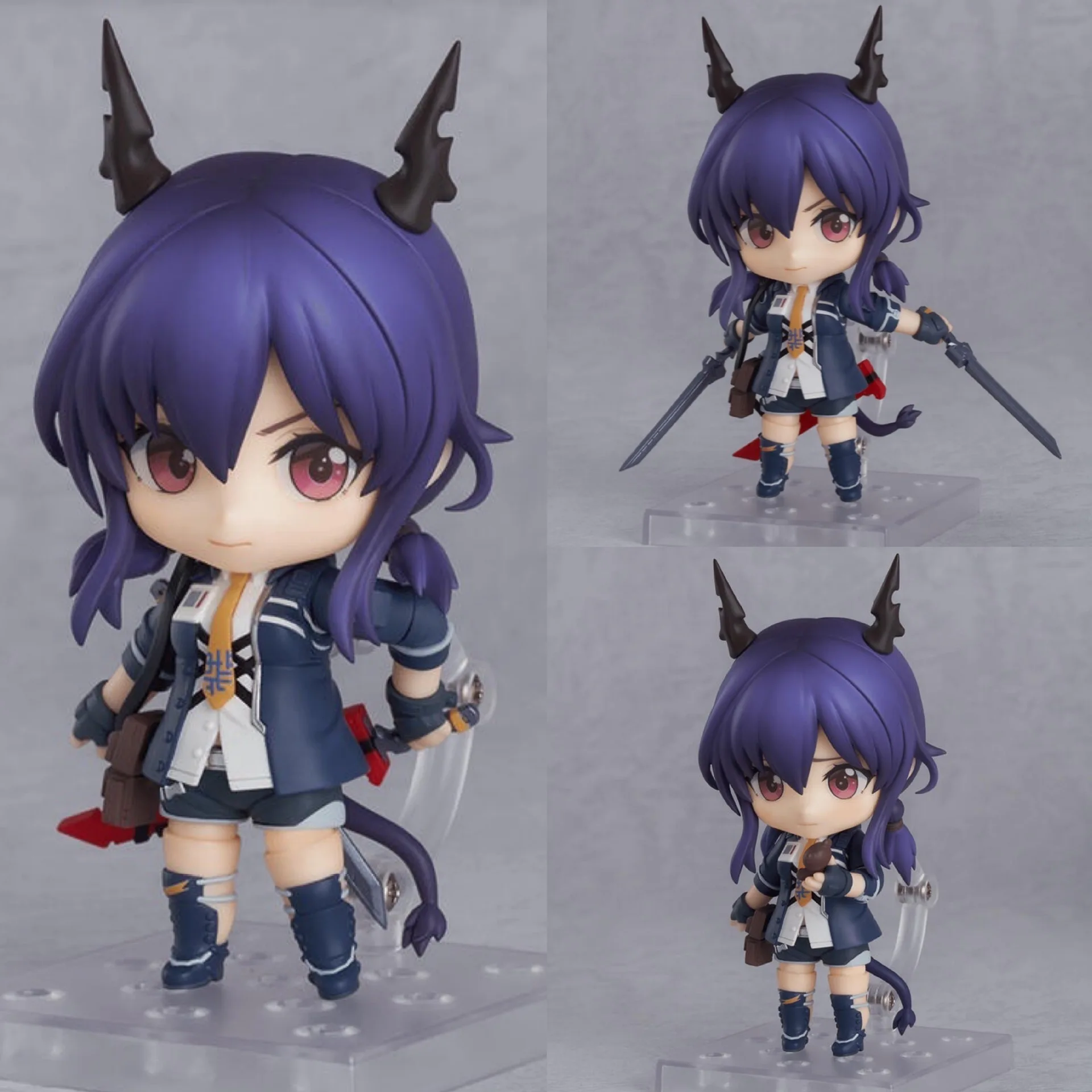 

Anime Arknights GSC Ch'en 1422 Cute ver. 1/6 Figure Girls Cute Doll Toys 10cm