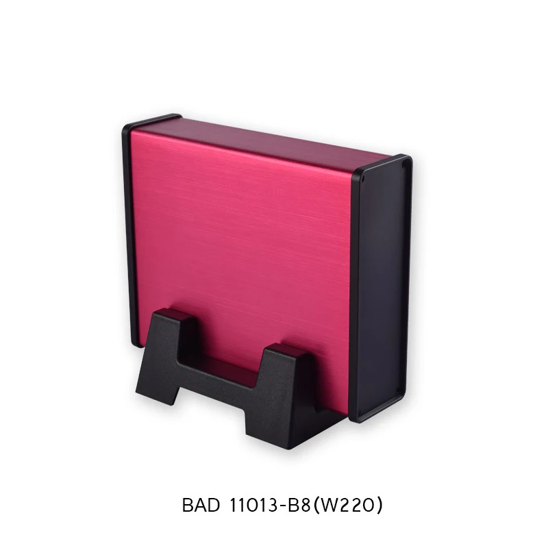 BAD11013(W220)-B8 Алюминиевый корпус для электроники соединитель корпус инструмент «сделай сам» корпус алюминиевый экструзионный проект распределительная коробка 220*185*60,5 мм - Цвет: BAD11013(W220)-B8