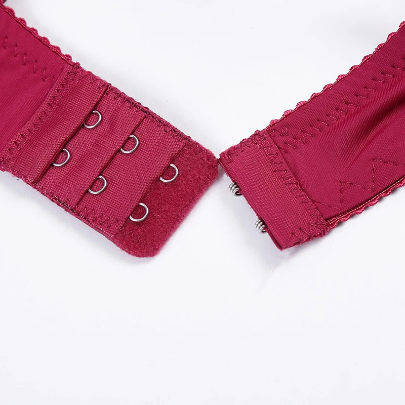 

Women Lace Underwear Push Up Side Support Plunge Bra and Panty Set Lingerie Plus Size Bras Briefs Sets 36-44 B C D Cup