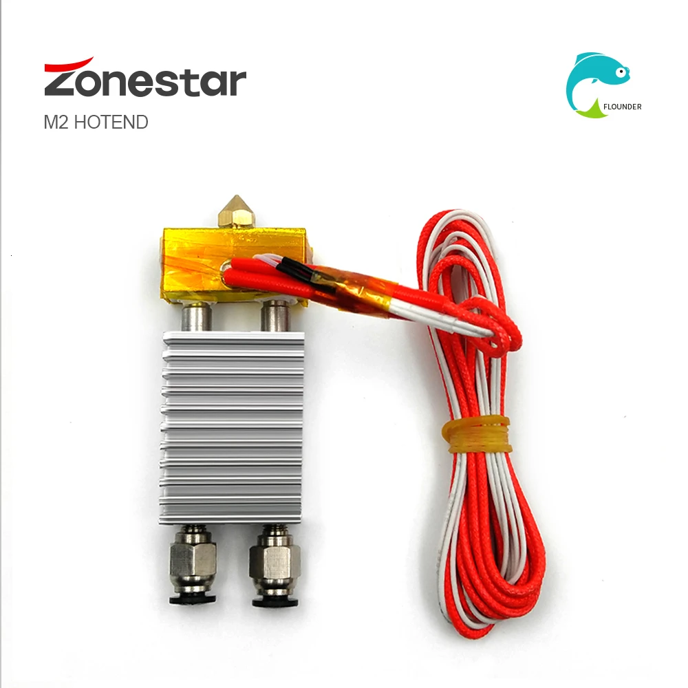 Двойной экструдер полностью закрытый корпус с двумя Hotend 2 в 1 из смешивания Цвет