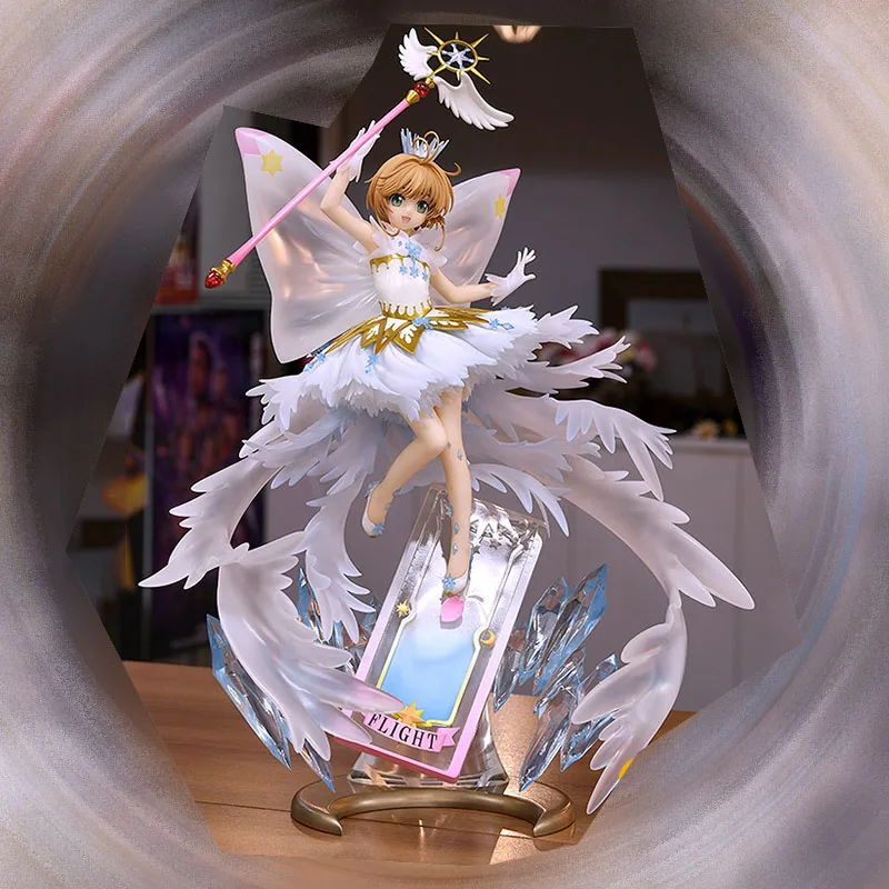 

30cm Anime Card Captor Sakura Sexy Girl PVC Kinomoto Action Figure Collectible Model Doll Toys Figurines Model