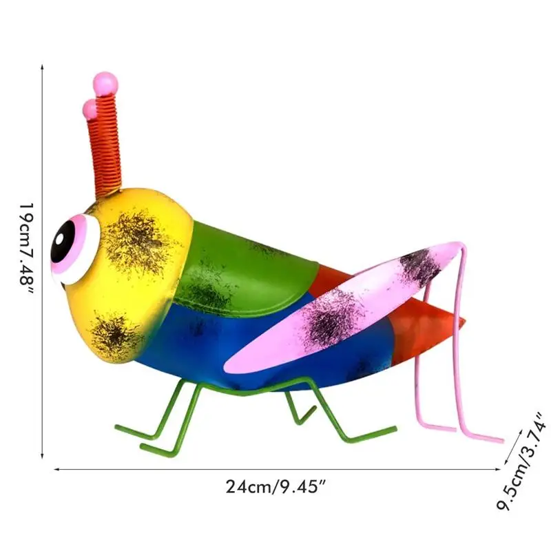 Кузнечик ремесла металлическая садовая статуя саранчом для улицы двор