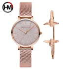 Японский механизм, новые простые Модные Цветные дизайнерские сетчатые браслеты с браслетом, женские наручные часы, роскошные женские часы, Прямая поставка