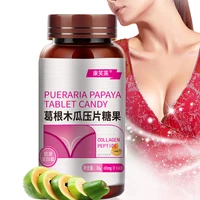 enlarged female breast size capsules natural organic plants pueraria mirifica papaya extract enhancement women hormone estrogen