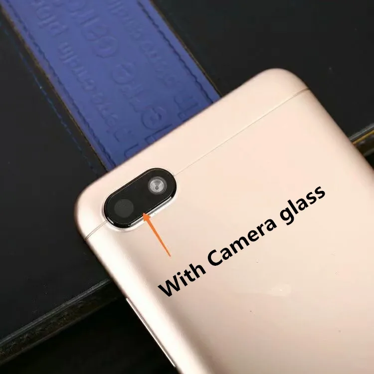 Redmi6 чехол на заднюю крышку для Xiaomi Redmi 6 пластик задняя дверь ремонт батарея чехол+ кнопки камеры стекло