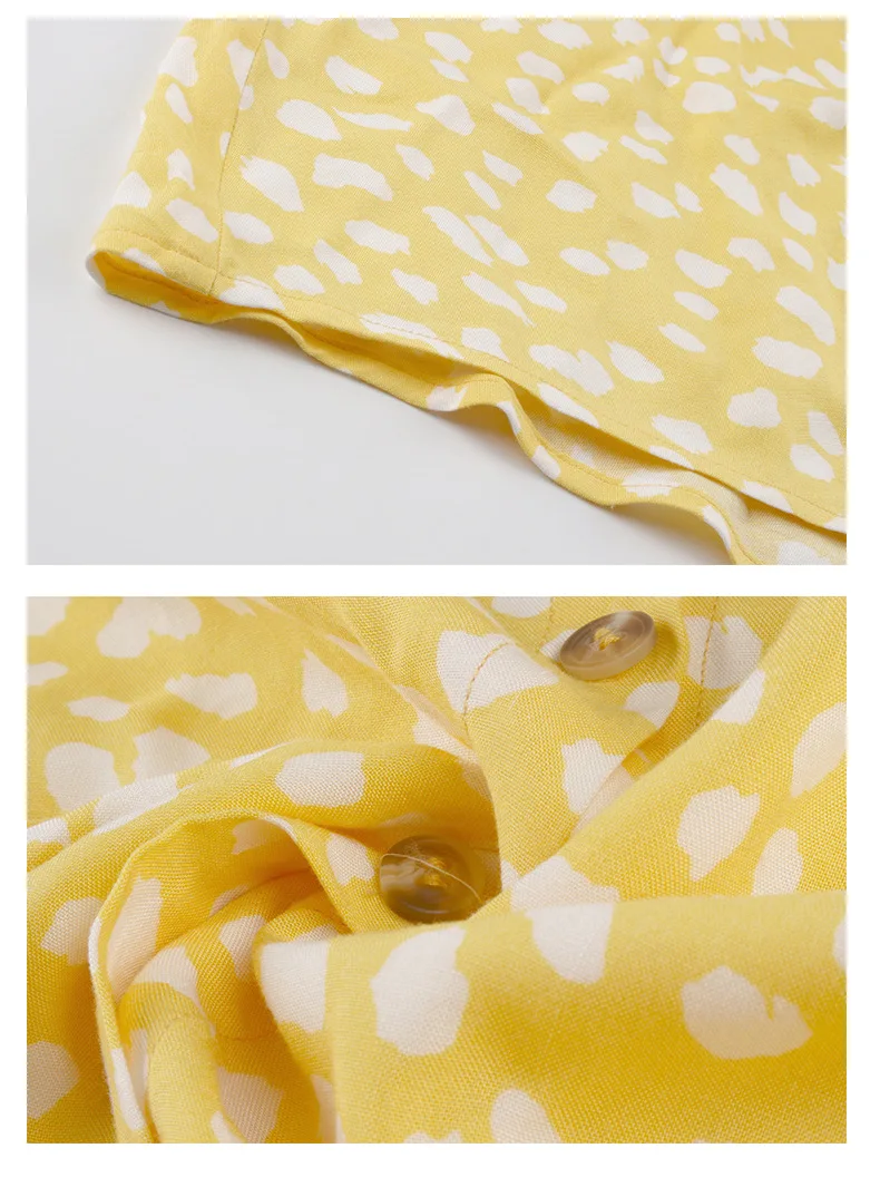 

Turn-down Collar Slim Long Sleeve Dress Autumn Women Fashion Casual Print Button Dress Woman A-Line Long Dress Cotton Vestidos