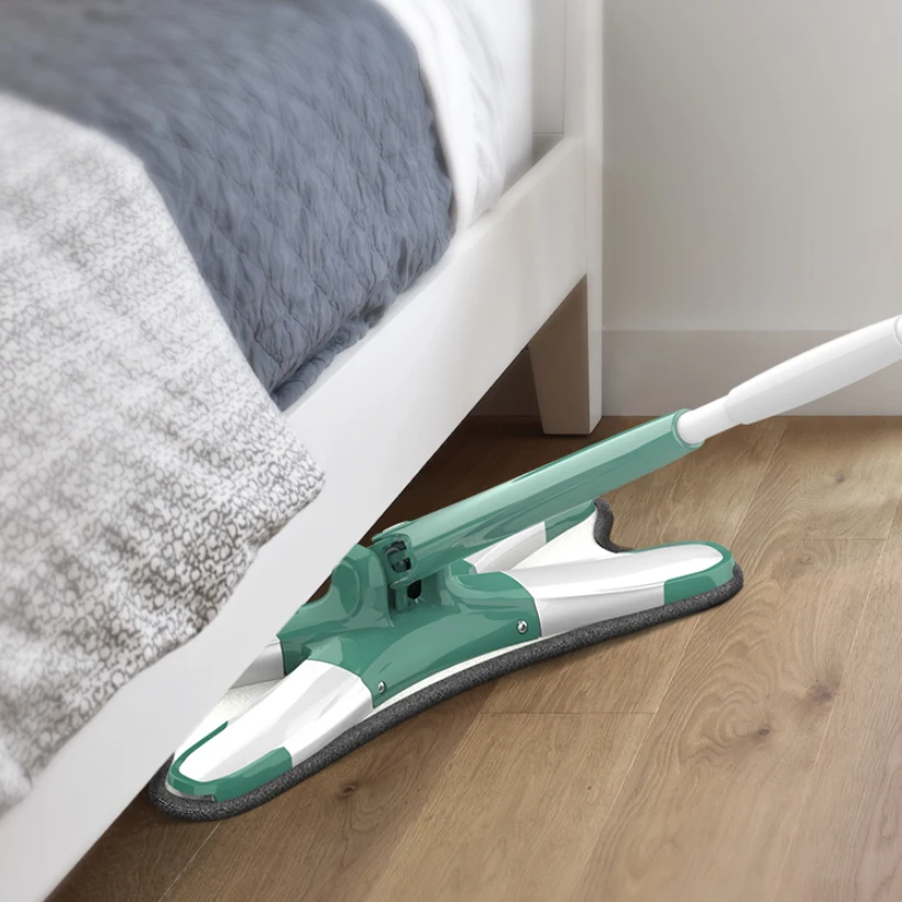 Швабра деревянная для сухой и влажной уборки поворот на 360 градусов | Дом сад