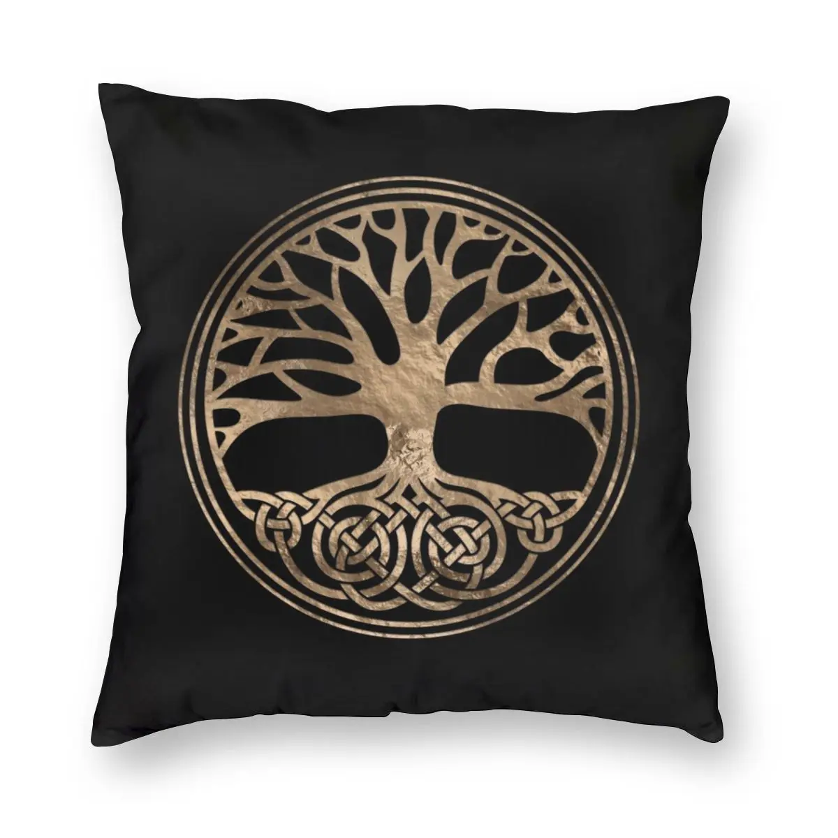 

Viking Tree Of Life Yggdrasil Pillowcase Printed Polyester Cushion Cover Decor Vikings Throw Pillow Case Cover Home Square