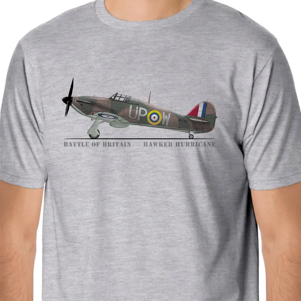 

New Men Shirt Men Summer Tops Battle Of Britain Hawker Hurricane T Shirt Sale Design T Shirts Casual Cool T Shirt Fashion Funny
