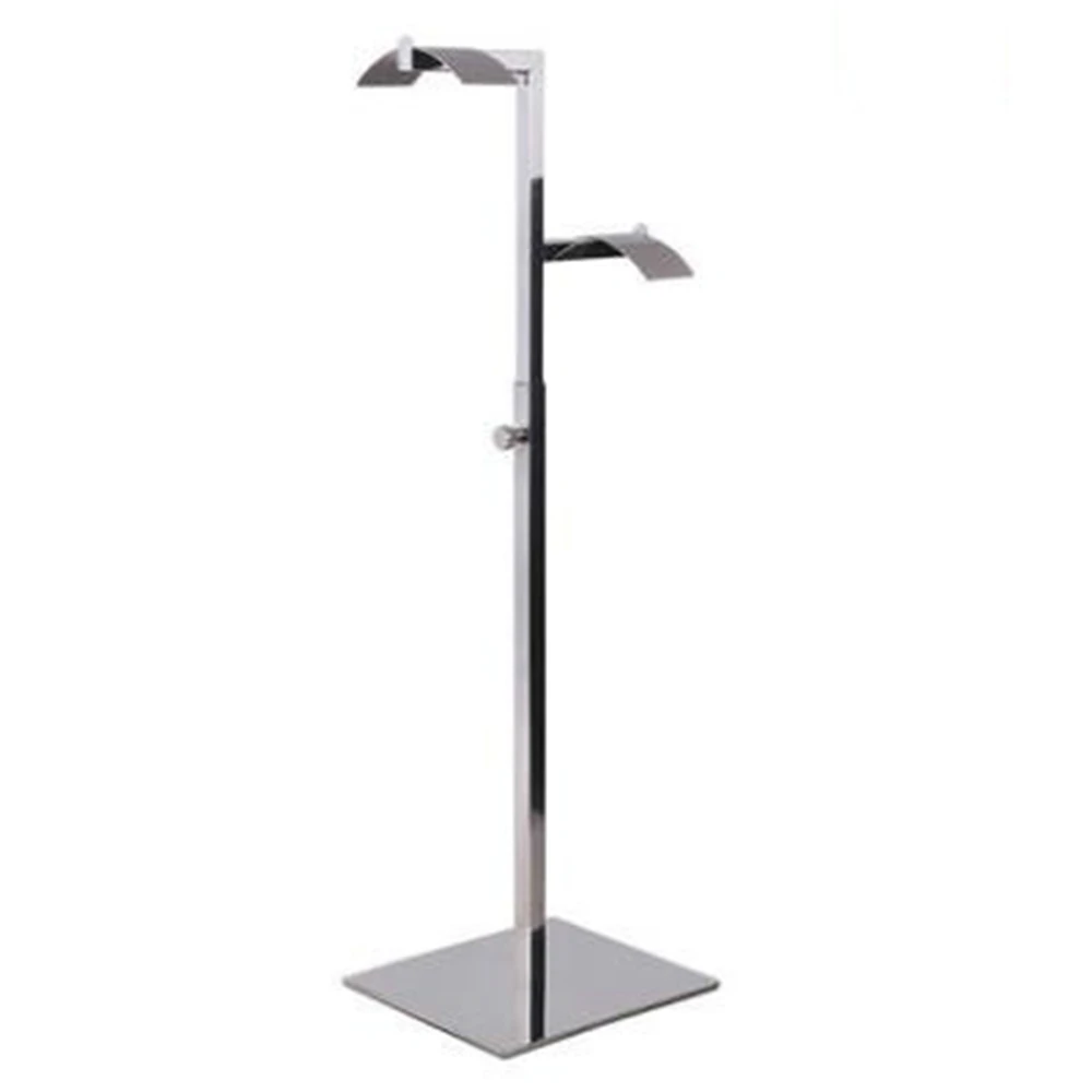 Подвесная металлическая подставка с двумя крючками для сумок и женских мужских |