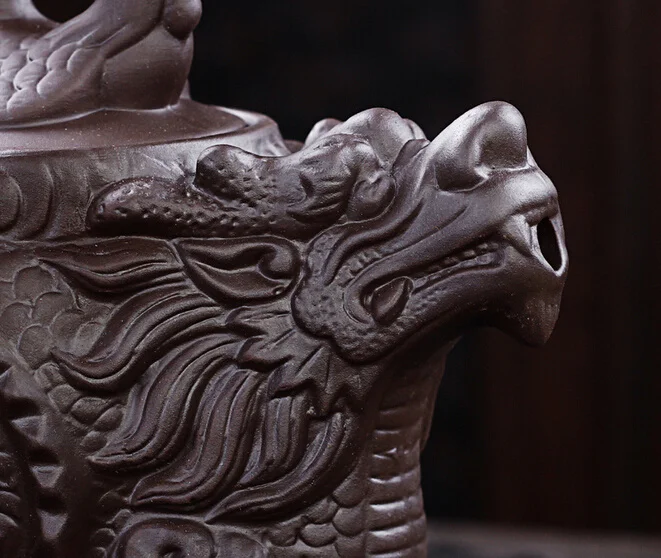 Прямая поставка чайник из пурпурной глины традиционный китайский чайный с