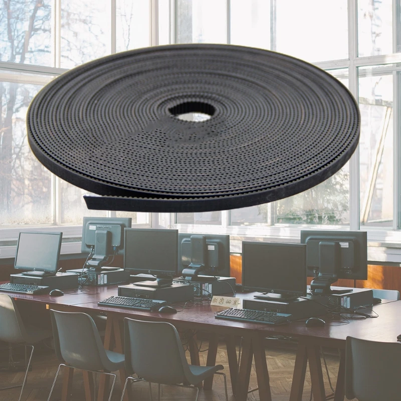 

GT2-6mm / 10mm open timing belt GT2 belt Rubber Aramid Fiber cut to length for 3D printer wholesale