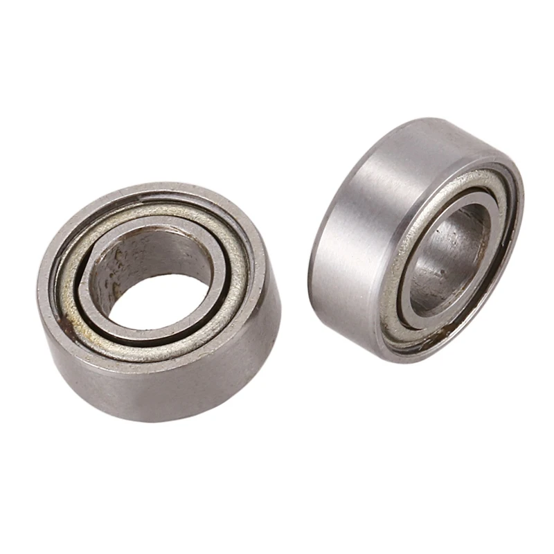 

2 Set RC Car Part: 1 Set 8X4X3 Ball Bearing & 1 Set 25T Servo Arm Horn Servo Pull Rod Blue