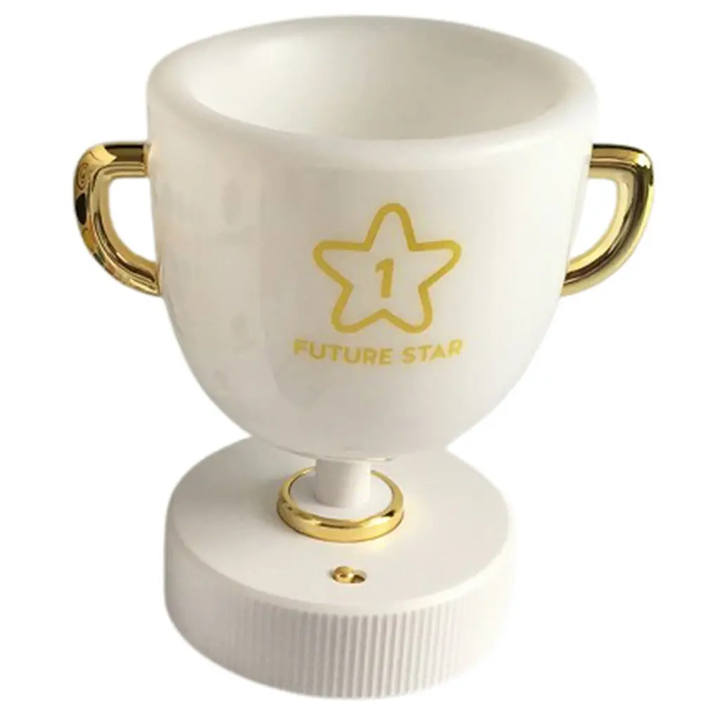 

Креативная настольная лампа в виде ручки, чашка с семью цветсветильник, настольная лампа с дистанционным управлением, настольная лампа для ...