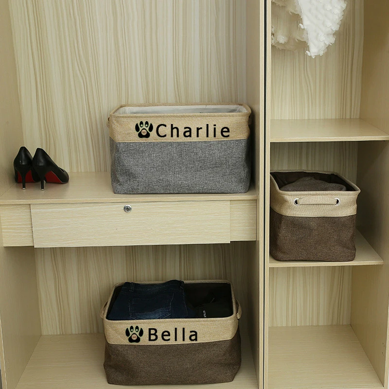 Контейнер для хранения игрушек домашних животных под заказ корзина одежды