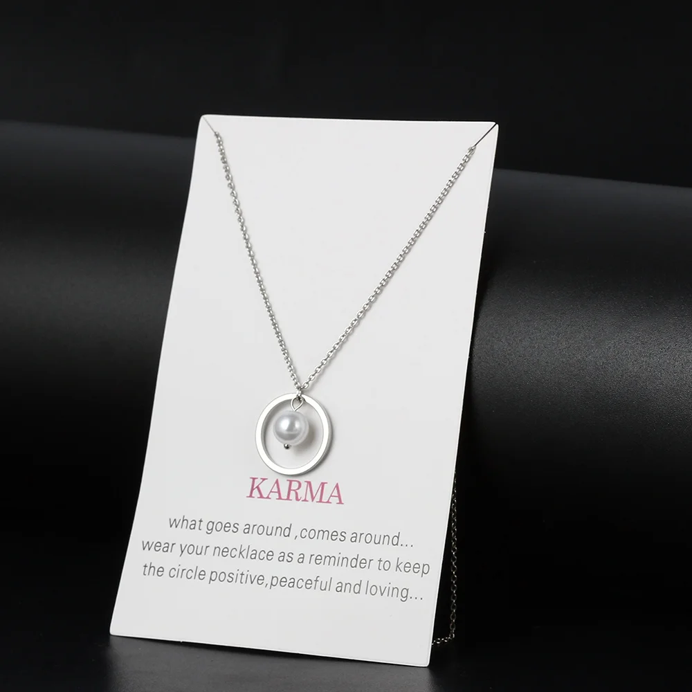 1 шт. минималистичный чокер с имитацией жемчуга и пожеланиями колье ожерелье