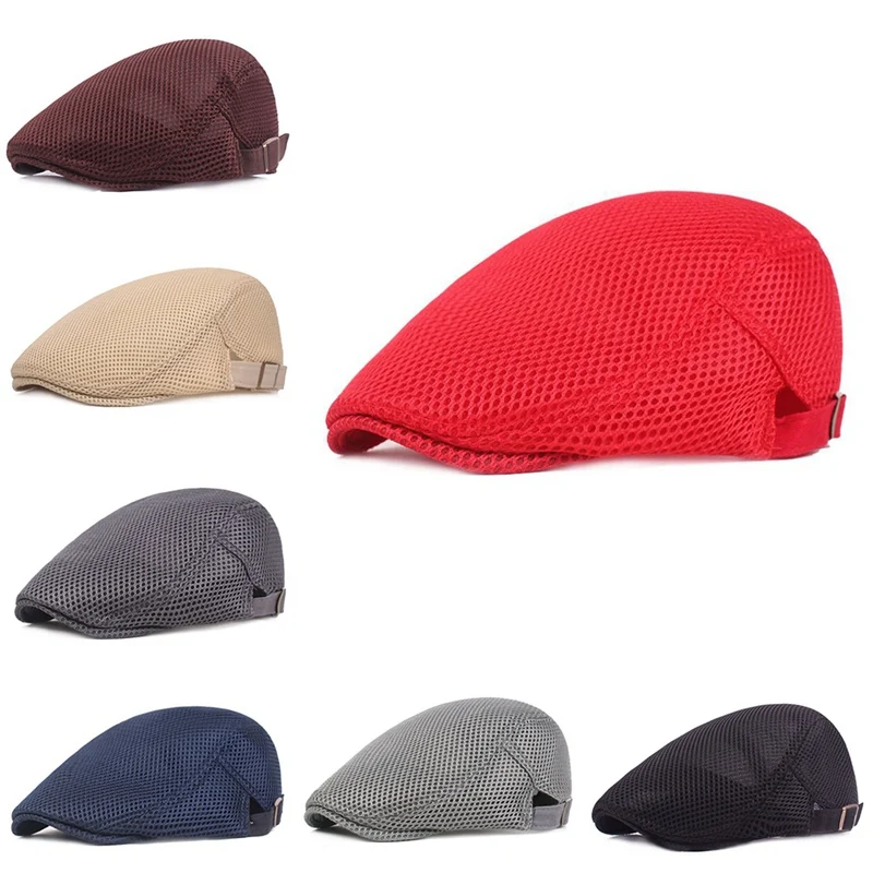 Летняя кепка для мужчин и женщин повседневный плоский плющ Кепка в стиле Кабби