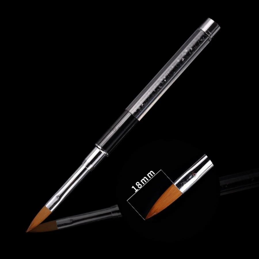 by dhl or ems 100sets Professional Multi-Function Crystal Pen Brush Painting Nail Art Acrylic UV Gel Tools brand | Красота и здоровье