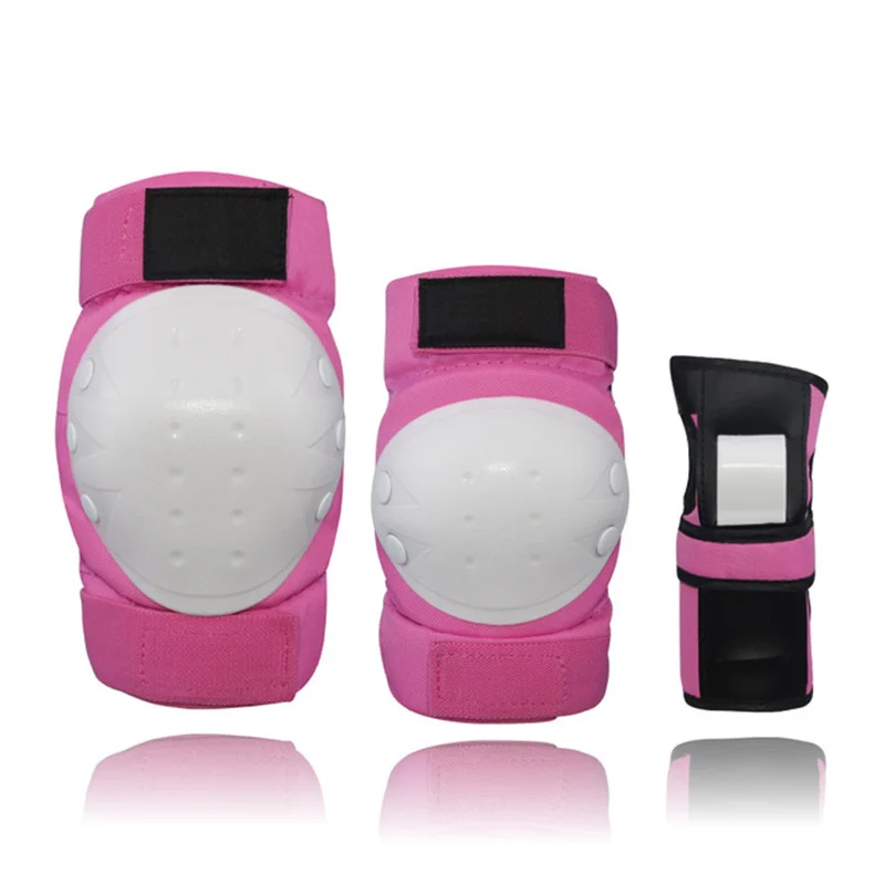 Утолщенные детские спортивные наколенники налокотники на запястье защита для