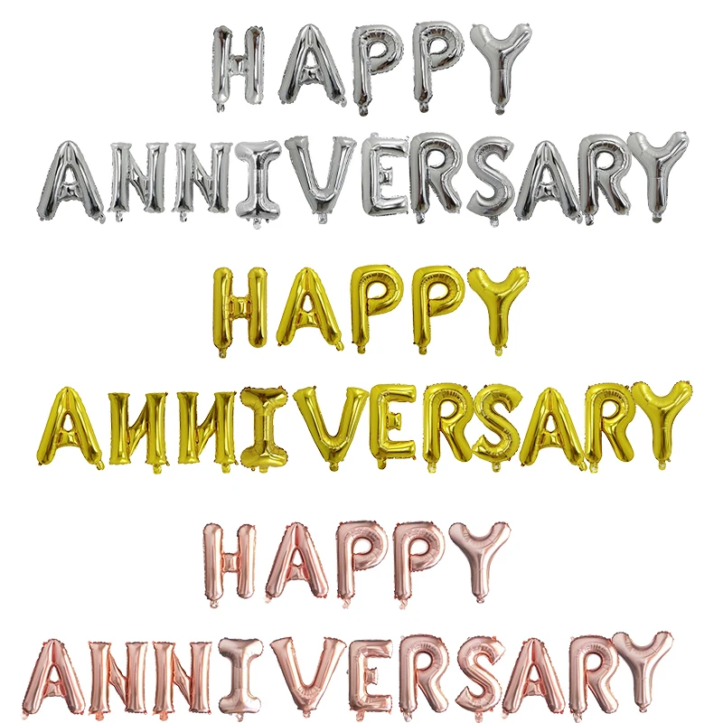 

16 шт., алюминиевые воздушные шары, 16 дюймов