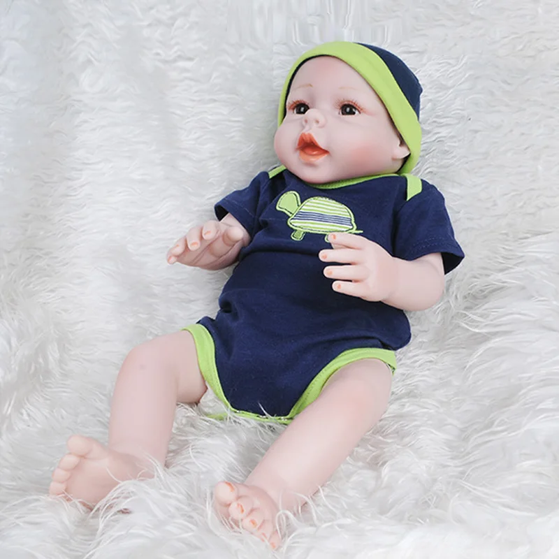 20 дюймов Новорожденные куклы Reborn Baby реалистичные мягкие силиконовые реалистичные куклы ручной работы для малышей игрушки для детей Подарки