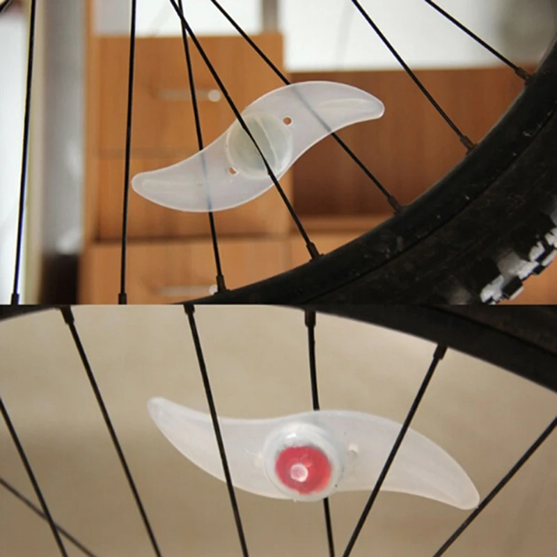 

Personality Willow Shape LED Bicycle Wheel Spoke Light Waterproof Bike Wheel Cycling Accessories Lamp Cycling Accessories