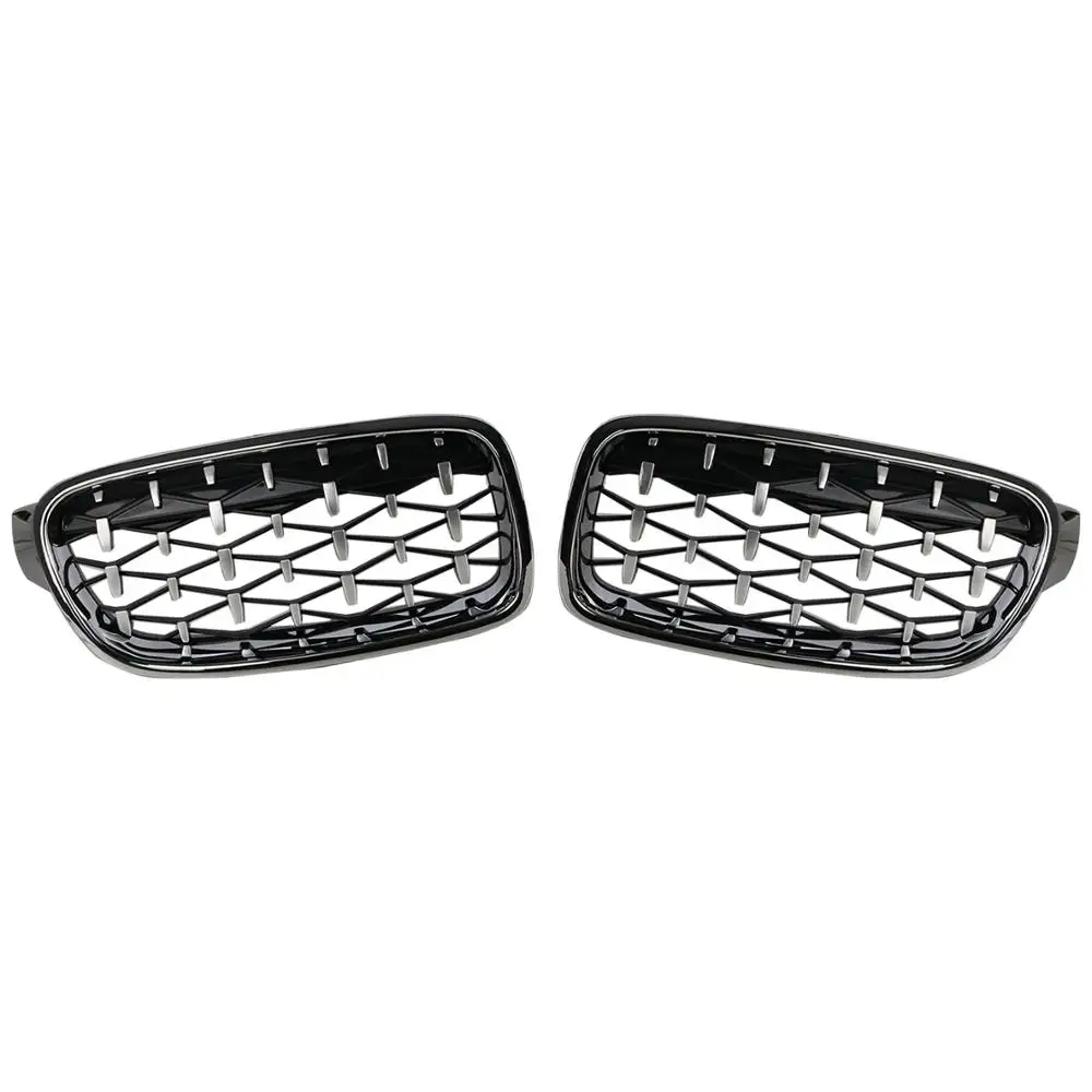 1 пара Автомобильная Алмазная передняя решетка радиатора для BMW 3 серии F30 F31 320i 320d