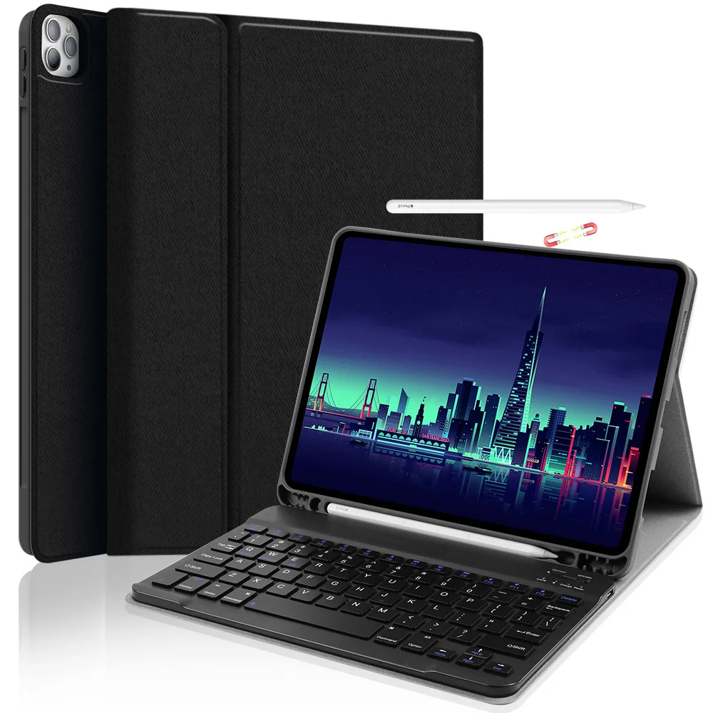 Чехол для iPad Pro 11 с клавиатурой 2020 Съемная Беспроводная Bluetooth клавиатура