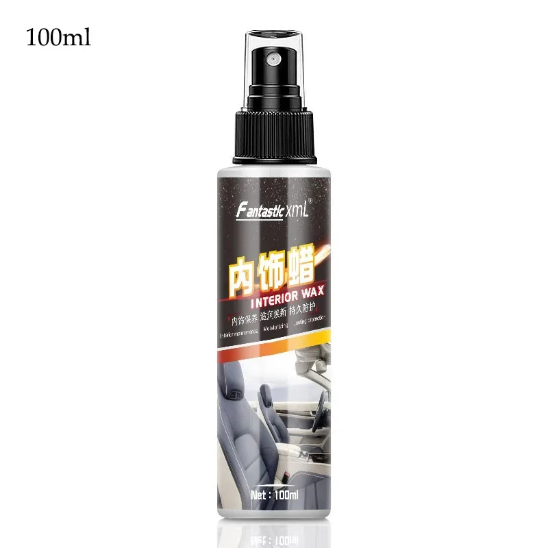 

Interior Plastic Parts Retreading Agent Plastic Parts Wax Instrument Panel Renovated Coating Cleaner Car Wash Maintenance