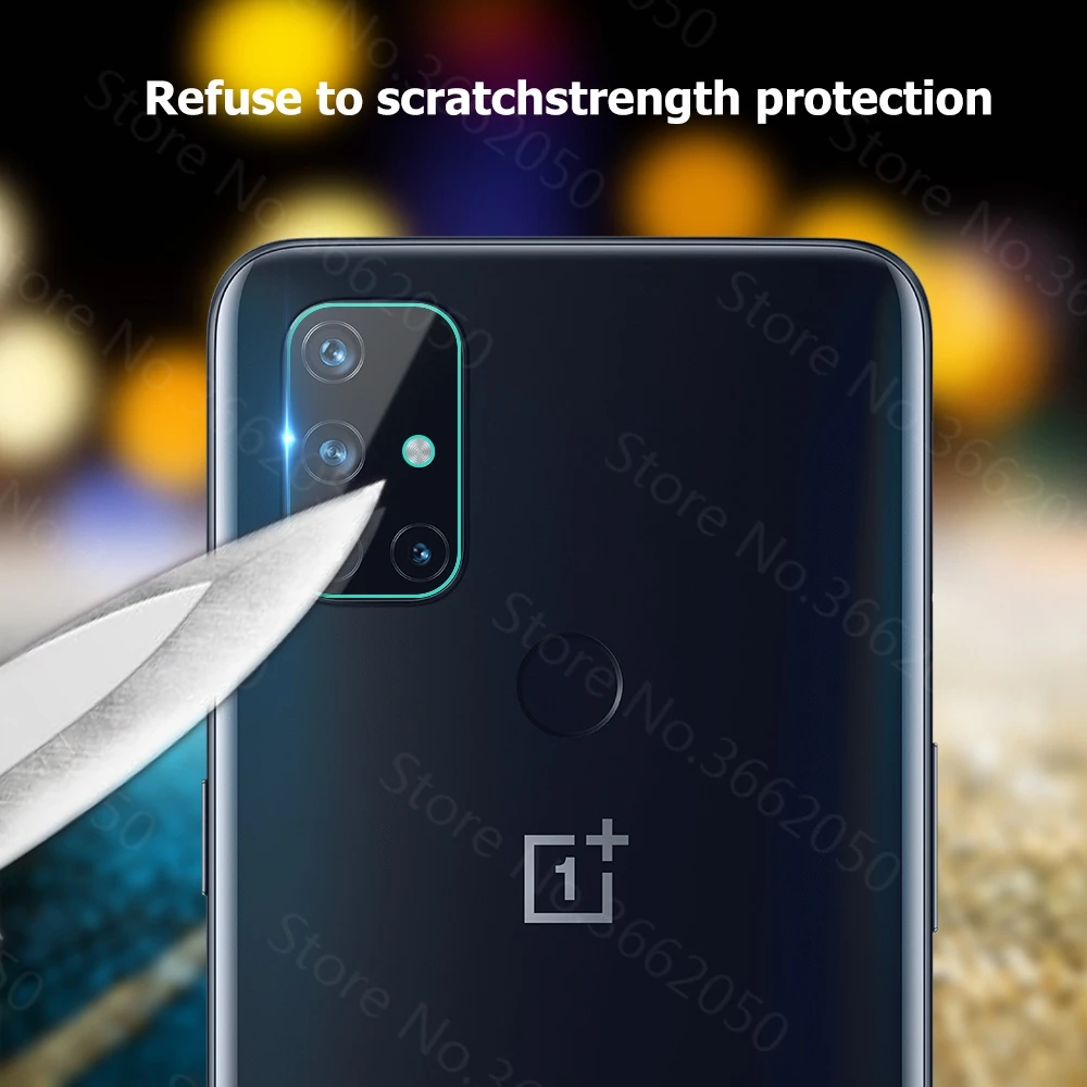 

2 in 1 Protective Glass For Oneplus 8T 7T 6T 5T Clear Tempered Lens Film For Oneplus Nord N10 Nord N100 Nord CE Film HD Glass