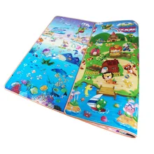 Baby Mat For Crawling Child Play Mat Kids Toys Cartoon Double Side Carpet Baby Activity Educational Games Pad Kids Rug