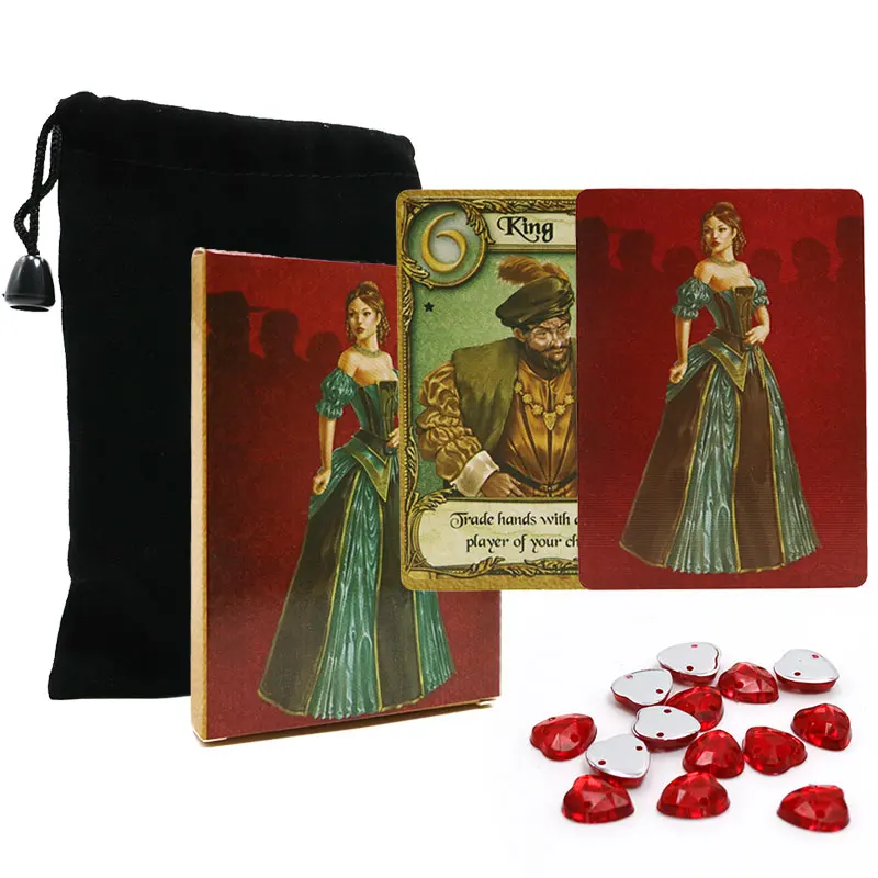 

2021 English Love Letter board game best quality 2 to 4 player playing cards game